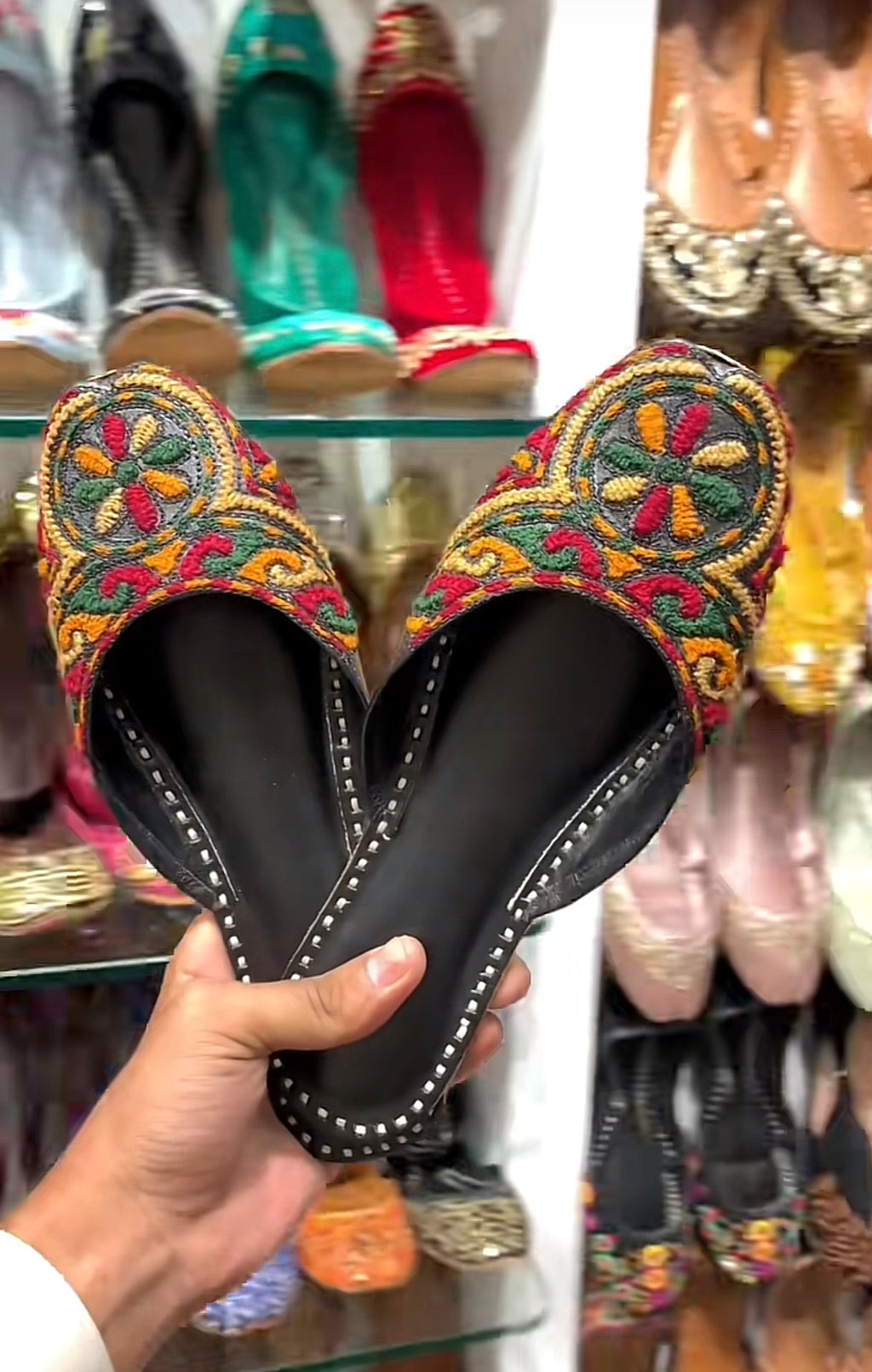 Rajasthani Queen Backless Medicated Khussa